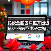 蚂蚁金服区块链开出近60万张医疗电子票据：方便且杜绝重复报销