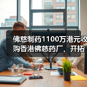 佛慈制药1100万港元收购香港佛慈药厂，开拓国际市场仍需面临“大考”（图1）