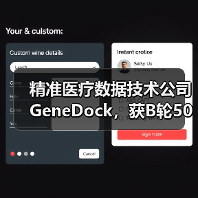 精准医疗数据技术公司GeneDock,获B轮5000万融资,数据智能推进精准医疗(图3) 精准医疗数据技术公司GeneDock,获B轮5000万融资,数据智能推进精准医疗(图3)