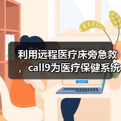 利用远程医疗床旁急救,call9为医疗保健系统节省90%以上的费用(图3) 利用远程医疗床旁急救,call9为医疗保健系统节省90%以上的费用(图3)