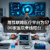 用互联网医疗平台为5700家医院牵线搭台，运营手册有一本字典厚度（图2）
