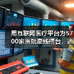 用互联网医疗平台为5700家医院牵线搭台，运营手册有一本字典厚度（图3）