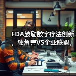 FDA鼓励数字疗法创新，独角兽VS企业联盟，谁将突出重围？（图1）