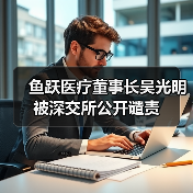 鱼跃医疗董事长吴光明被深交所公开谴责（图2）