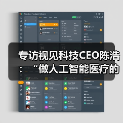 专访视见科技CEO陈浩：“做人工智能医疗的长跑者”（图1）