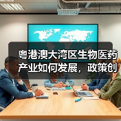 粤港澳大湾区生物医药产业如何发展，政策创新、人才、资本缺一不可（图1）