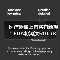 医疗器械上市将有新规！FDA将淘汰510（K）（图1）