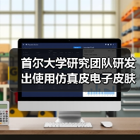 首尔大学研究团队研发出使用仿真皮电子皮肤的机器人，可自由移动（图3）