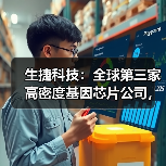 生捷科技:全球第三家高密度基因芯片公司,能给中国带来什么?(图2) 生捷科技:全球第三家高密度基因芯片公司,能给中国带来什么?(图2)