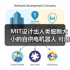 MIT设计出人类细胞大小的自供电机器人 可用来诊断（图3）