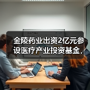 金陵药业出资2亿元参设医疗产业投资基金,投向“互联网+医疗”(图2) 金陵药业出资2亿元参设医疗产业投资基金,投向“互联网+医疗”(图2)