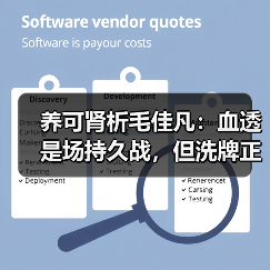 养可肾析毛佳凡:血透是场持久战,但洗牌正来临(图3) 养可肾析毛佳凡:血透是场持久战,但洗牌正来临(图3)