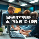 微医追随平安好医生上市，互联网+医疗能否破局医疗供需问题？（图1）