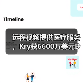 远程视频提供医疗服务，Kry获6600万美元B轮融资（图2）