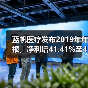 蓝帆医疗发布2019年年报，净利增41.41%至4.9亿元，心脑血管和防护业务稳增（图1）