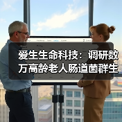 爱生生命科技:调研数万高龄老人肠道菌群生态,AI结合大数据预估健康风险助力长寿(图3) 爱生生命科技:调研数万高龄老人肠道菌群生态,AI结合大数据预估健康风险助力长寿(图3)
