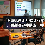 呼吸机需求10倍于存量，受制零部件供应，特斯拉造出原型机也难解困局（图1）