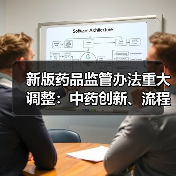 新版药品监管办法重大调整:中药创新、流程优化与生命周期管理(图1) 新版药品监管办法重大调整:中药创新、流程优化与生命周期管理(图1)