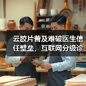 云胶片普及难破医生信任壁垒，互联网分级诊疗如何突破？（图1）