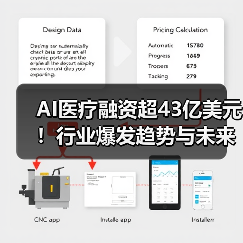 AI医疗融资超43亿美元!行业爆发趋势与未来展望(图1) AI医疗融资超43亿美元!行业爆发趋势与未来展望(图1)