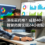 深夜买药难？成都40+智慧药房实现24小时配送（图2）