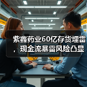 紫鑫药业60亿存货埋雷，现金流暴雷风险凸显（图2）