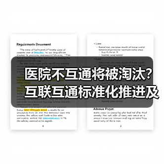 医院不互通将被淘汰?互联互通标准化推进及AI补位策略(图1) 医院不互通将被淘汰?互联互通标准化推进及AI补位策略(图1)