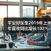 平安好医生2019年上半年营收同比增长102%,在线医疗强劲增长(图1) 平安好医生2019年上半年营收同比增长102%,在线医疗强劲增长(图1)