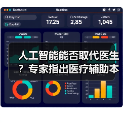 人工智能能否取代医生?专家指出医疗辅助本质(图1) 人工智能能否取代医生?专家指出医疗辅助本质(图1)