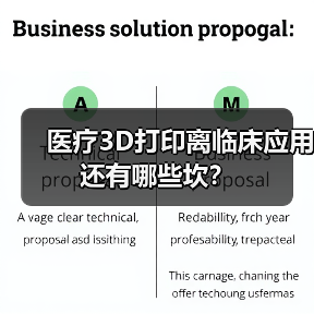 医疗3D打印离临床应用还有哪些坎？（图1）
