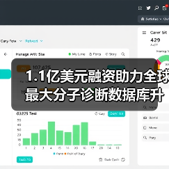 1.1亿美元融资助力全球最大分子诊断数据库升级癌症治疗(图3) 1.1亿美元融资助力全球最大分子诊断数据库升级癌症治疗(图3)