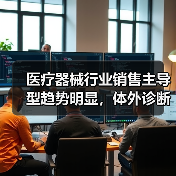 医疗器械行业销售主导型趋势明显,体外诊断竞争激烈,三大特征揭秘(图1) 医疗器械行业销售主导型趋势明显,体外诊断竞争激烈,三大特征揭秘(图1)