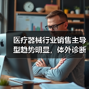 医疗器械行业销售主导型趋势明显,体外诊断竞争激烈,三大特征揭秘(图2) 医疗器械行业销售主导型趋势明显,体外诊断竞争激烈,三大特征揭秘(图2)