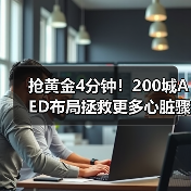 抢黄金4分钟！200城AED布局拯救更多心脏骤停患者（图1）