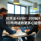 抢黄金4分钟！200城AED布局拯救更多心脏骤停患者（图2）