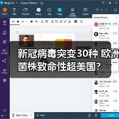 新冠病毒突变30种 欧洲菌株致命性超美国?(图2) 新冠病毒突变30种 欧洲菌株致命性超美国?(图2)