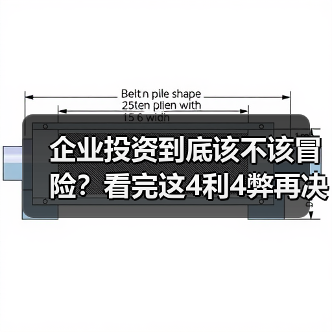 企业投资到底该不该冒险?看完这4利4弊再决定(图1) 企业投资到底该不该冒险?看完这4利4弊再决定(图1)