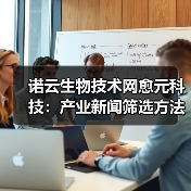 诺云生物技术网愈元科技:产业新闻筛选方法5大要点与场景(图4) 诺云生物技术网愈元科技:产业新闻筛选方法5大要点与场景(图4)
