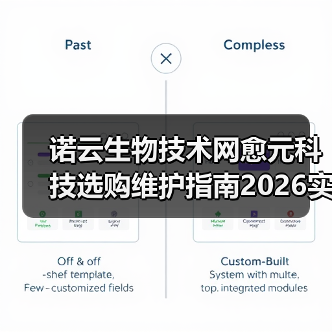 诺云生物技术网愈元科技选购维护指南2026实用手册(图3) 诺云生物技术网愈元科技选购维护指南2026实用手册(图3)